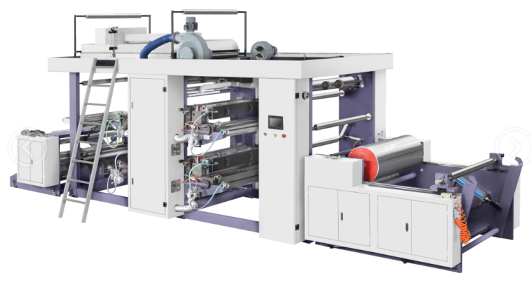 4 Color  stack Flexo Printing Machine for paper