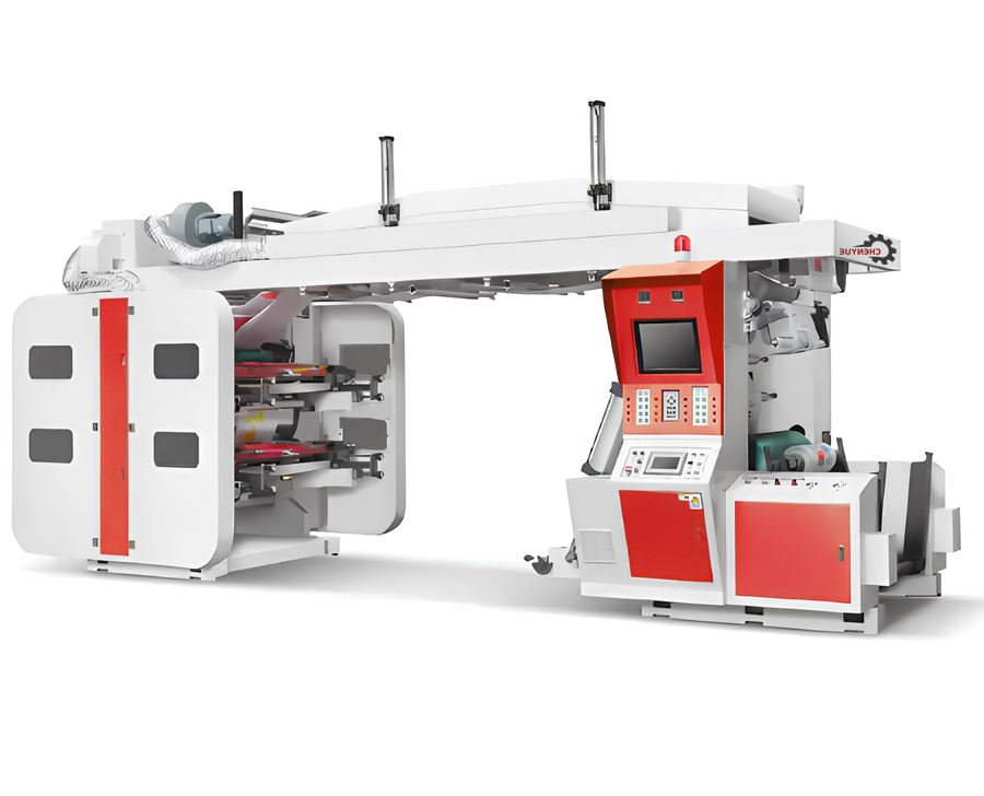 4 color CI flexo printing machine