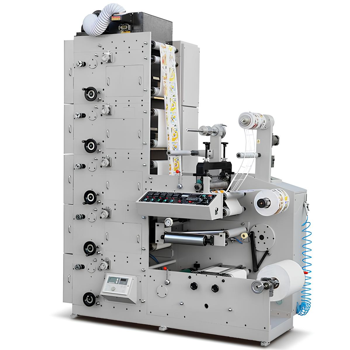 4 color label flexo printing machine